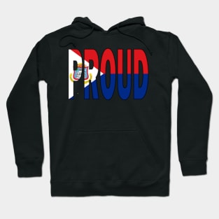 St Maarten Flag Designed in The Word Proud - Soca Mode Hoodie